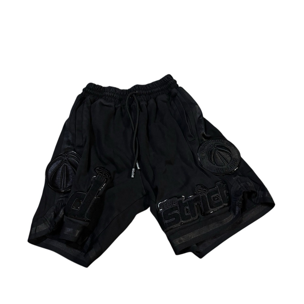Pro Standard Washington Wizards Swear Shorts‎ Triple Black Size Small